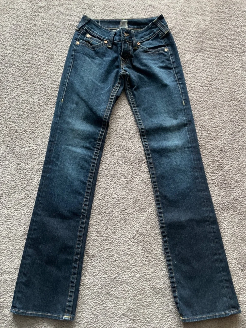True religion Dark Blue Straight-Leg Women's Jeans - Picture 1 of 3